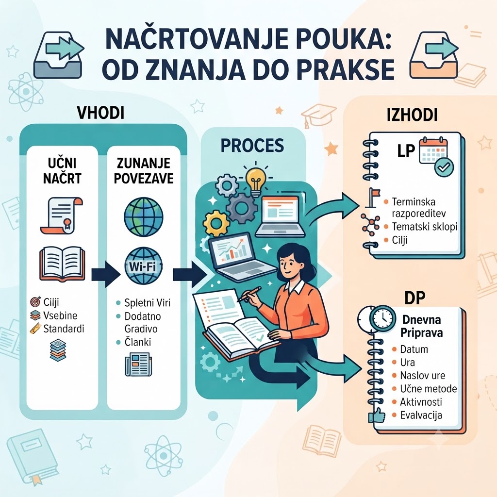 Generator letne in dnevne priprave